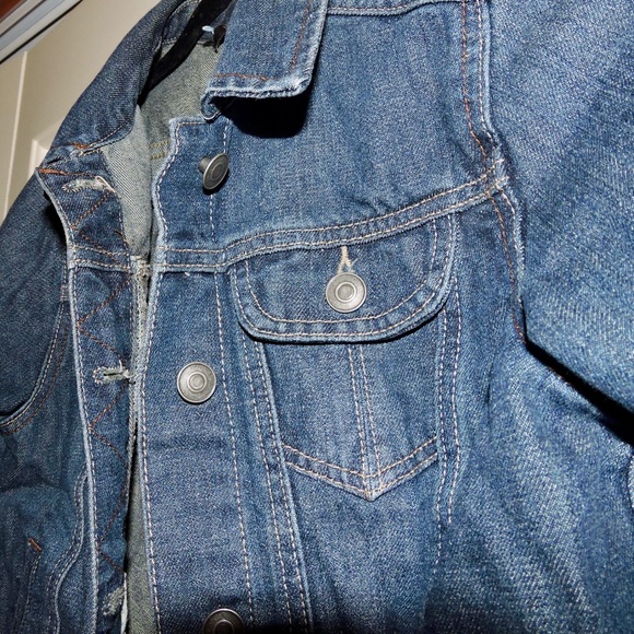 Dark Wash Denim Jacket - Picture 3 of 5